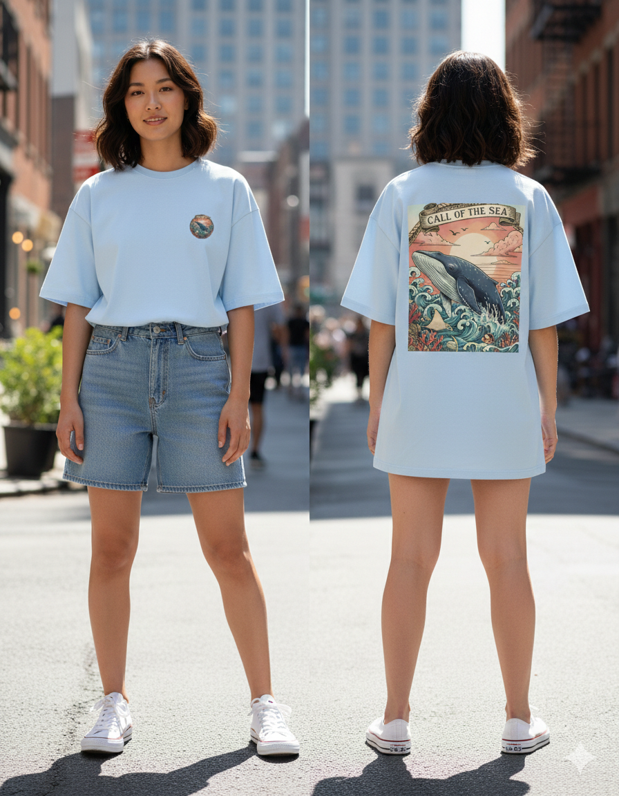 The Lujain "Call of the Sea" Terry Tee